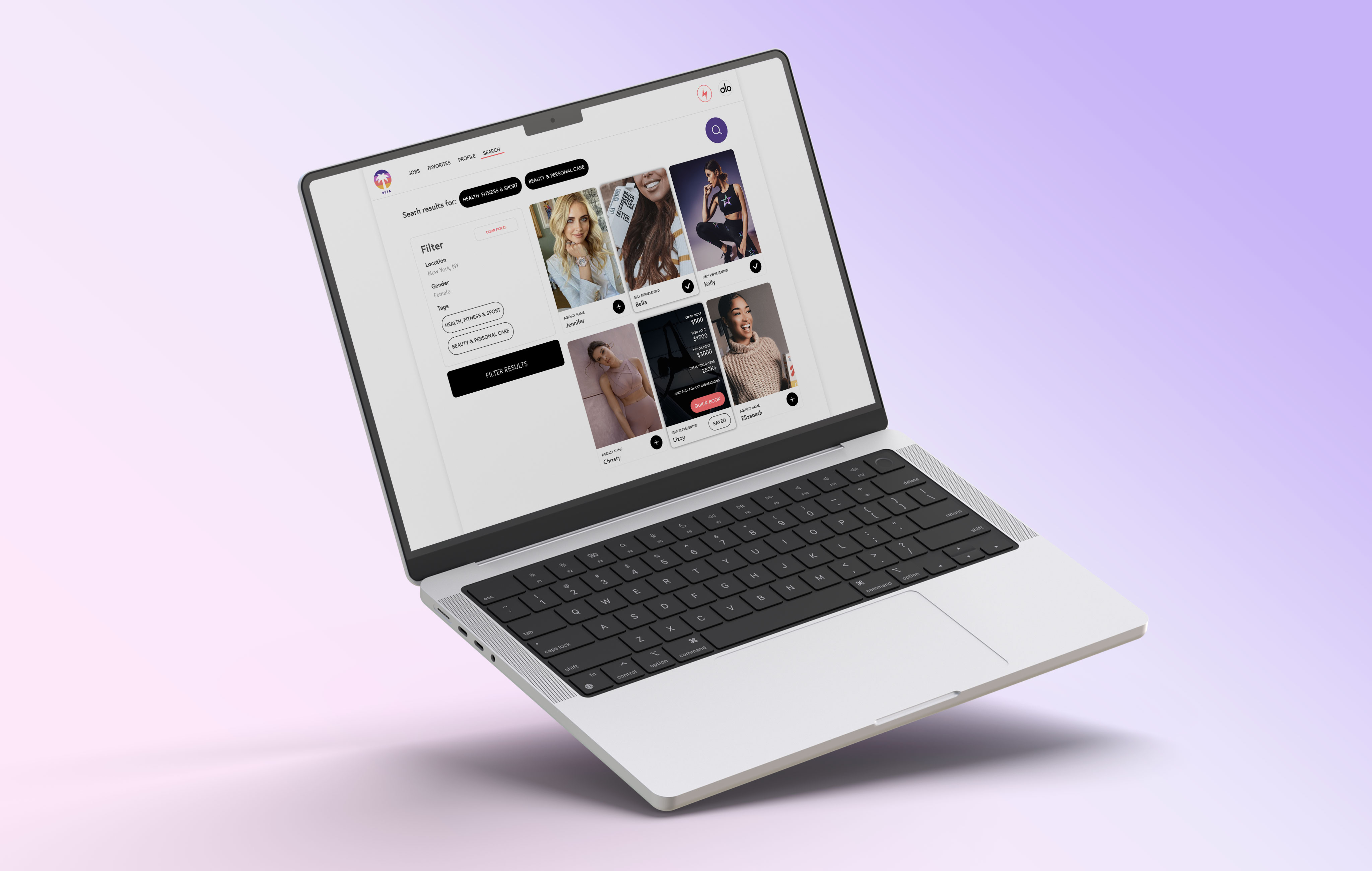 Oasis creator platform interface